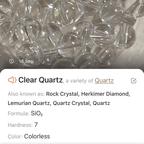 Genuine Clear Quartz Short Necklace,Bronze Paw Print Heart Beat Natural Gemstone - Picture 15 of 16